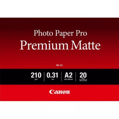 Canon 8657B017 PM101 A2 Matte Photo Pape