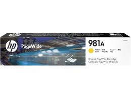 HP J3M70A 981A YELLOW INK CARTRIDGE