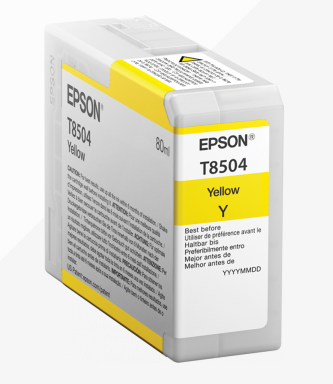 T8504 YELLOW INK CART 80ML