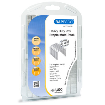 Rapesco 923 Staple Multi-Pack