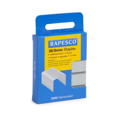 26/6mm staples Retail Pack PK2000