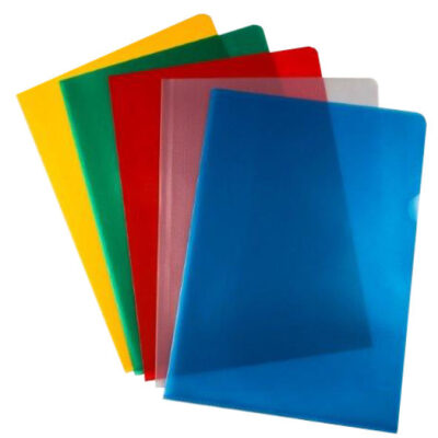 ValueX Cut Flush Folder Asst A4 PK50