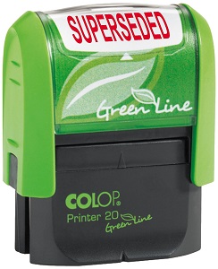 P20 Stamp SUPERSEDED 37x13mm RD