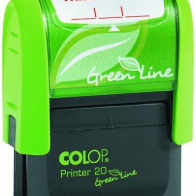 Word Stamp Green Line Paid By Bacs