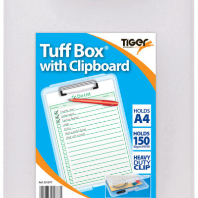 Tiger Tuff Box with Clipboard