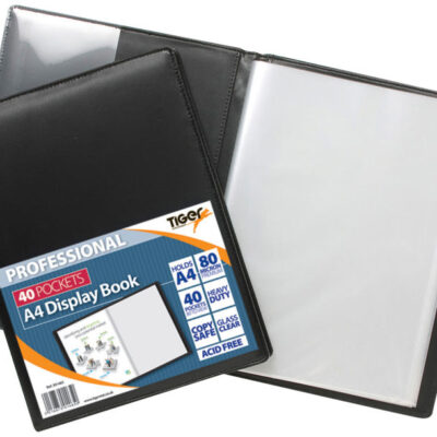 Tiger A4 Professional Display Book 40pkt