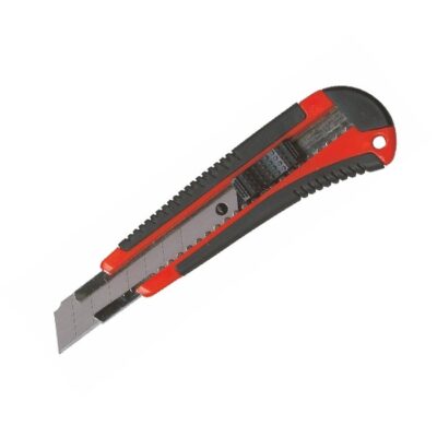 H Dty Snap Off Blade Knife 18mm Red