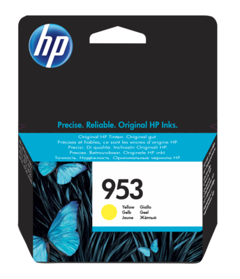 HP F6U14AE 953 YELLOW INK CARTRIDGE
