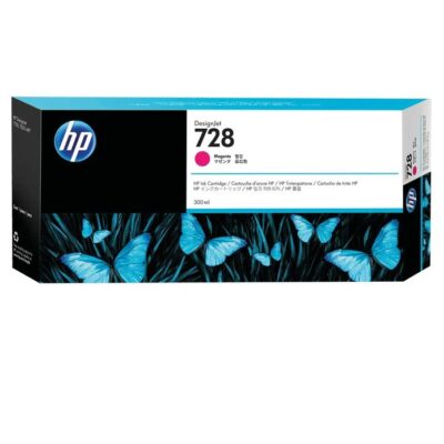 HP F9K16A NO 728 300ml Magenta Ink