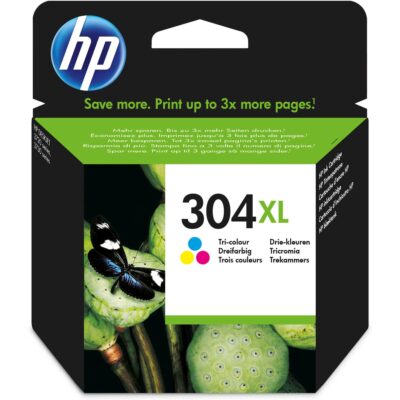 HP N9K07AE 304XL TRI COLOR INK CARTRIDGE