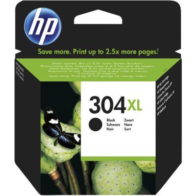 HP N9K08AE 304XL BLACK INK CARTRIDGE