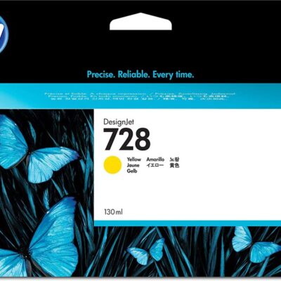 HP F9J65A 728 YELLOW INK CARTRIDGE 130ML