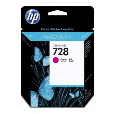 HP F9J66A 728 MAGENTA INK CART 130ML