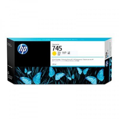 HP F9K02A 745 YELLOW INK CARTRIDGE 300ML