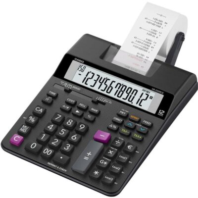 Casio HR-200RCE Printing Desk Calc BK