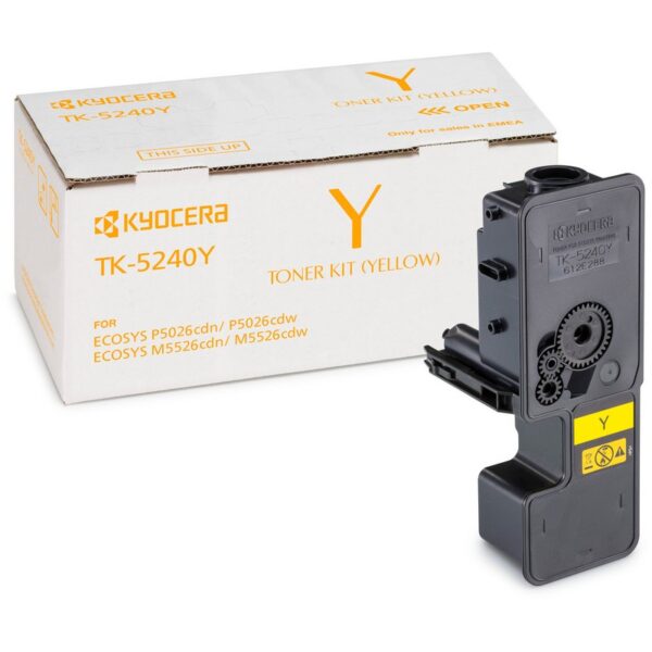 Kyocera TK5240Y Yellow Toner 3K  pages
