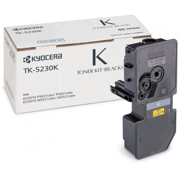 Kyocera TK5230K Black Toner 2.2K pages
