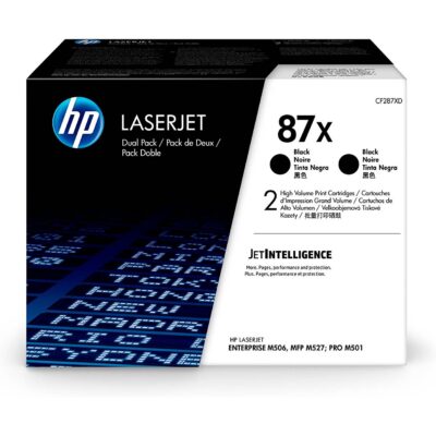 HP CF287XD 87X DUAL PACK BLACK MFP M527