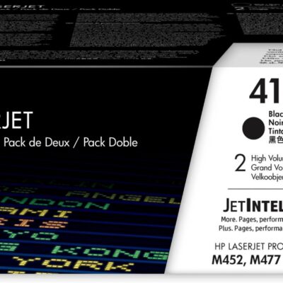HP CF410XD 410X DUAL PK BLACK M377 M452