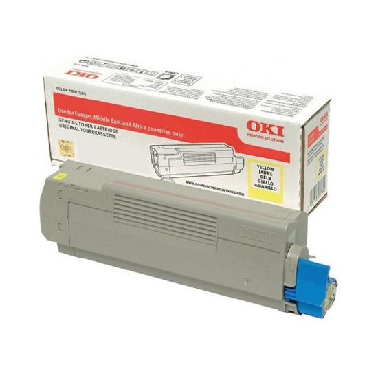 C833/C843 HIGH CAP YELLOW TONER 10K