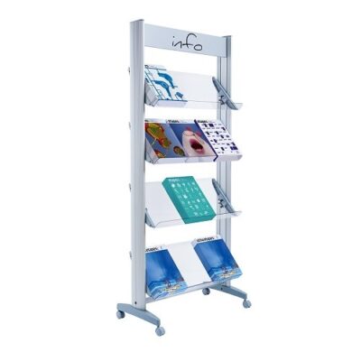Wide Mobile Display Plexi Shelves