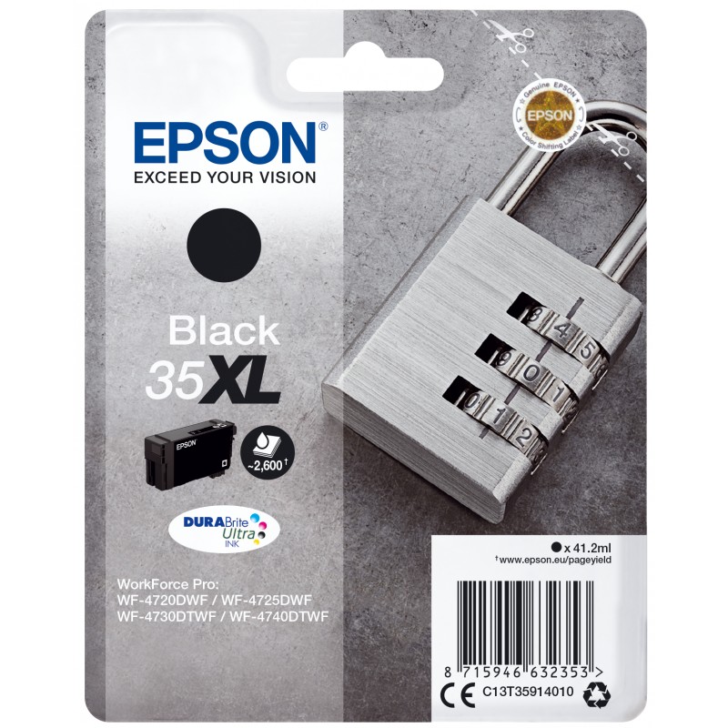 WF4720/4725/4730/4740 BK INK CART 41.2ML