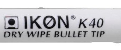 ValueX DryWipe Marker Bullet Black PK10