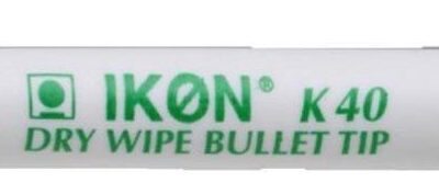 ValueX DryWipe Marker Bullet Green PK10