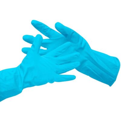 ValueX Rubber Gloves Blue Large