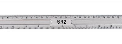 ValueX Ruler Clear 30cm PK20