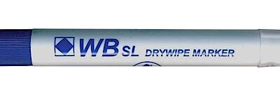 ValueX Drywipe Bullet Blue PK10