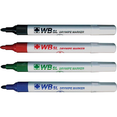 ValueX Drywipe Bullet Assorted PK4