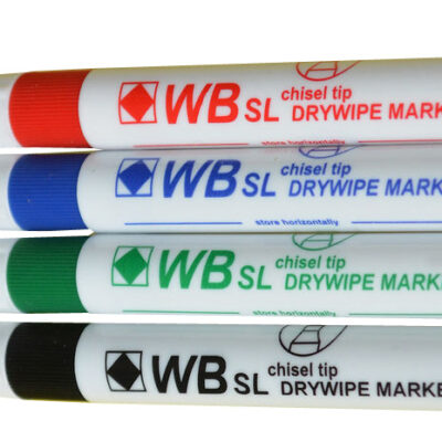 ValueX Drywipe Chisel Assorted PK4