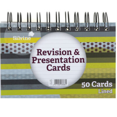 Silvine Rev Cards Asst 152x102mm PD50