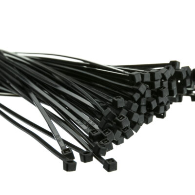 ValueX Cable Ties 300x4.8 BK PK100