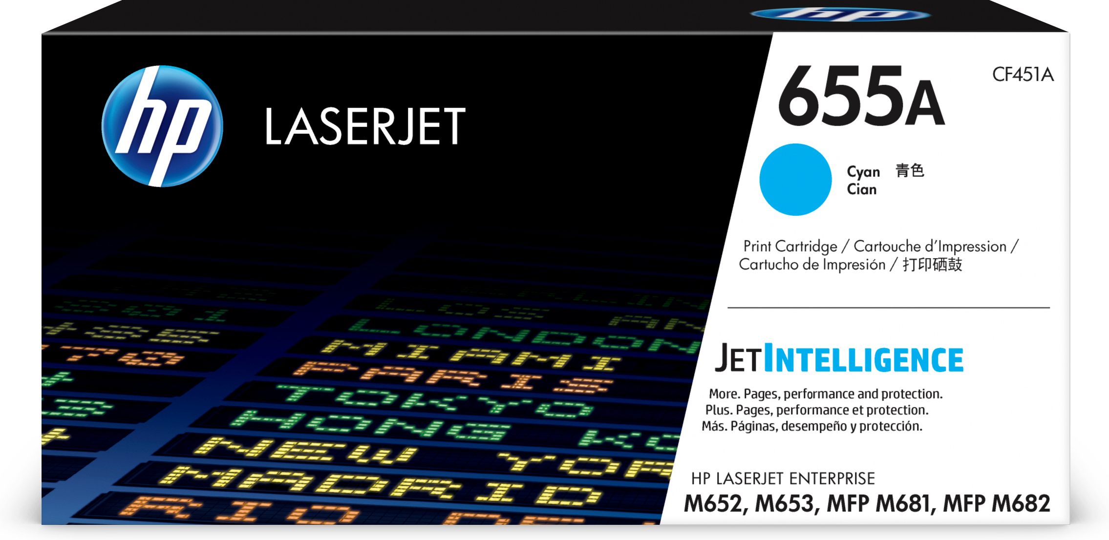 HP CF451A 655A CYAN TONER