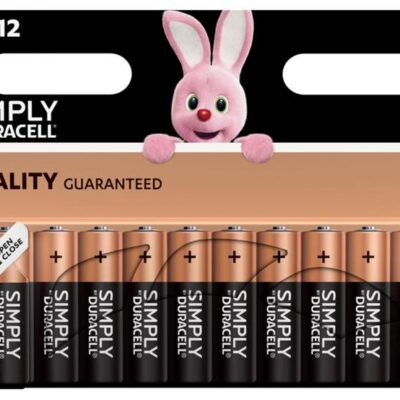 Duracell Simply AA Batteries PK12