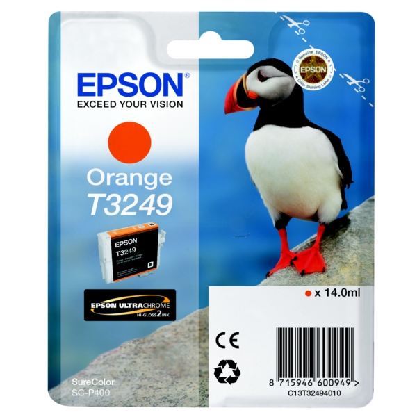 EPSON ORANGE INK 14ML