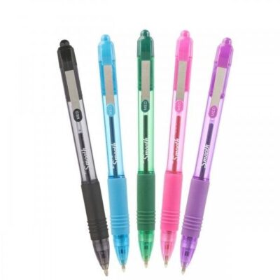 Z Grip Smooth Retractable Assorted PK5