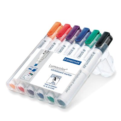 Whiteboard Marker Asst Chisel PK6
