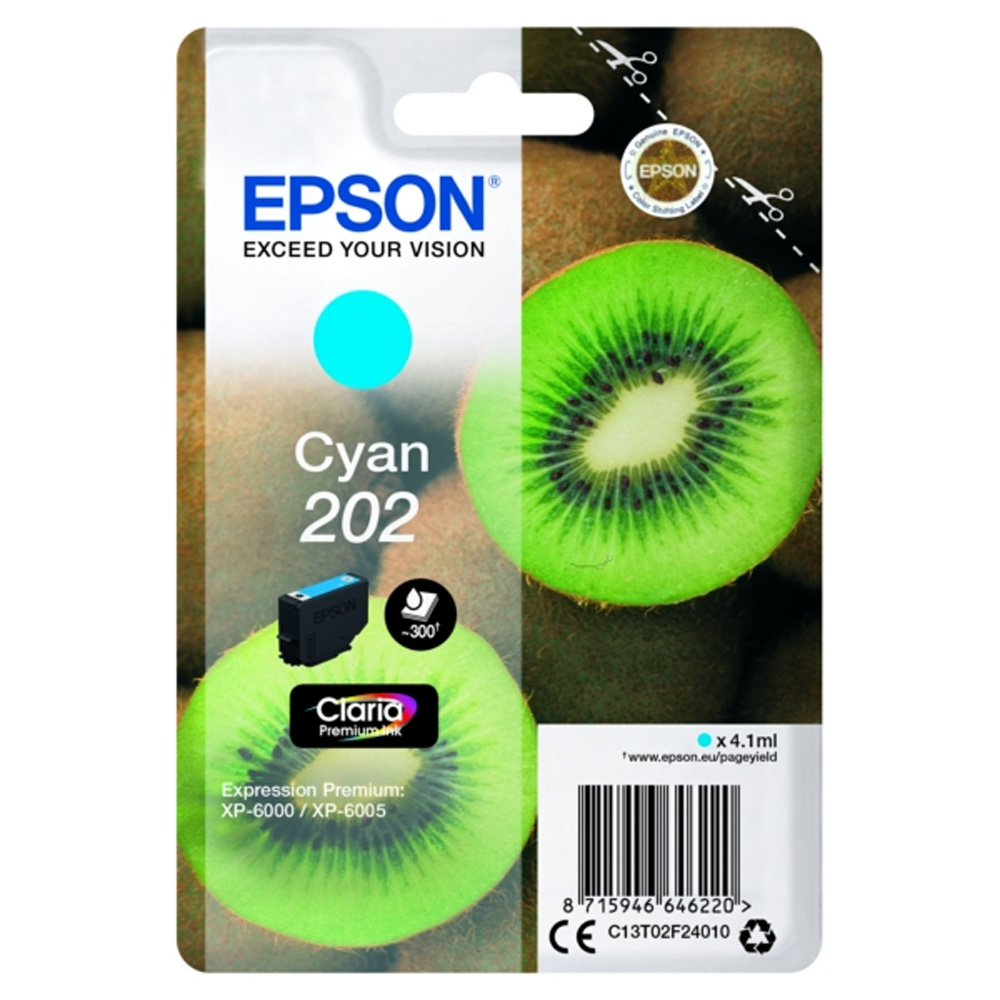 XP6000/6005 PREMIUM CYAN INK CAT 4.1ML