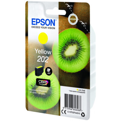 XP6000/6005 PREMIUM YELLOW INK CAR 4.1ML