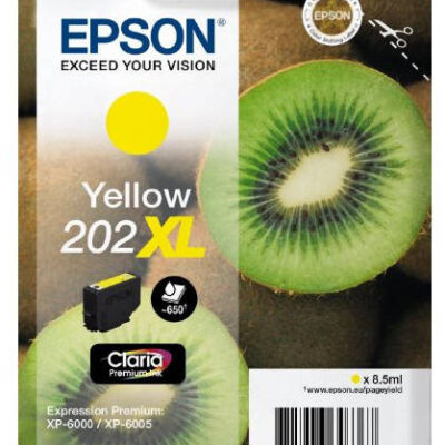 202XL PREMIUM YELLOW INK CART 8.5ML