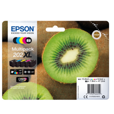 202XL MULTIPACK HIGH BK/C/Y/M/PHOTO BK