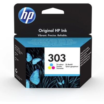 HP T6N01AE 303 TRI COLOUR INK CARTRIDGE