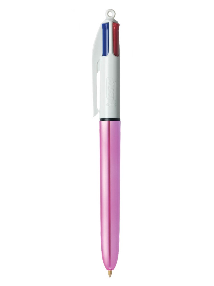 Bic 4 Colour Shine Pink PK12