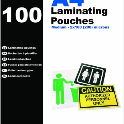 Pavo Lam Pouch 2x100 Mic A4 BX100