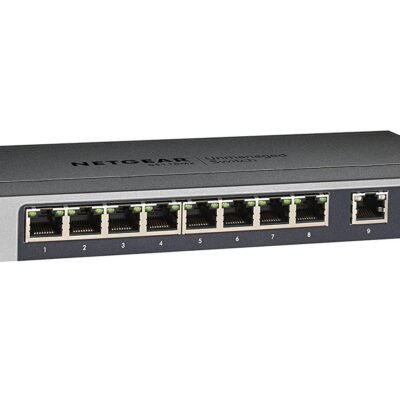 8 Port Gige Unmanaged Switch With 2 Port