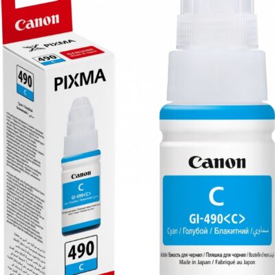Canon 0664C001 GI490C Cyan ink Bottle