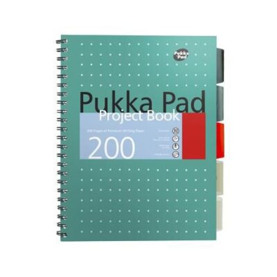 Pukka Metallic Project Book A4 PP PK3